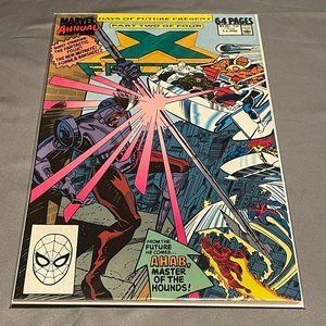 X Factor #5 Marvel Annual Days of Future Present '90